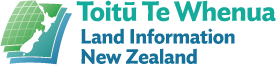 Toitū Te Whenua Land Information New Zealand. 